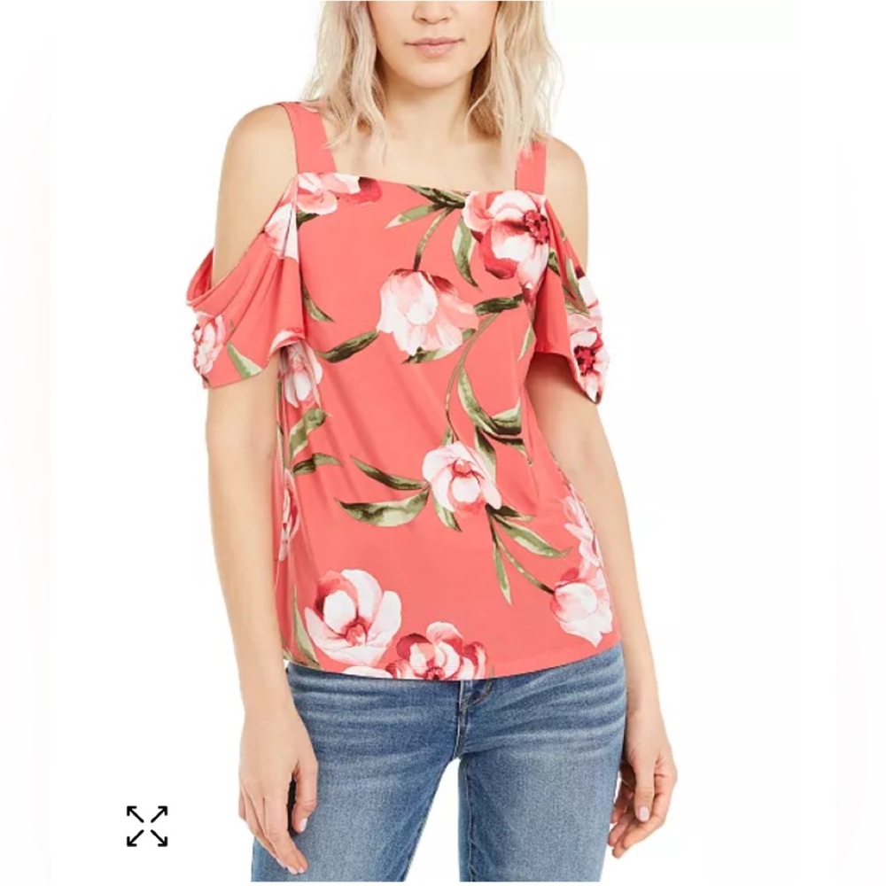 INC cold shoulder top size Small.  NWT